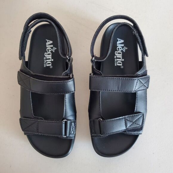 Alegria PG Lite Henlee Backstrap Sport Platform Sandals Hook & Loop 6/6.5 EU 36 - Picture 2 of 10